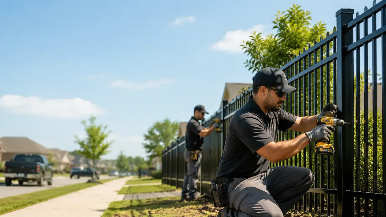 Metal Fence Installation in Tennyson, TX